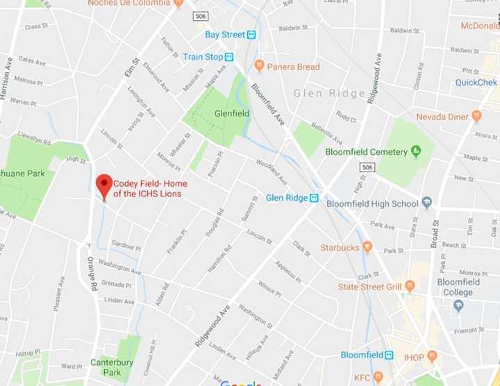 Police arrested three teens for allegedly committing acts of vandalism at Codey Field in Montclair.