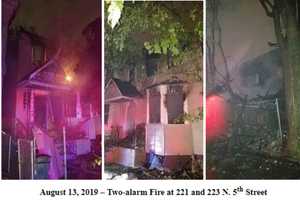 Fire At Vacant Newark House Spreads, Damages Occupied Home; 5 Displaced