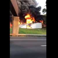 Driver In Fiery Carteret Turnpike Crash Dies