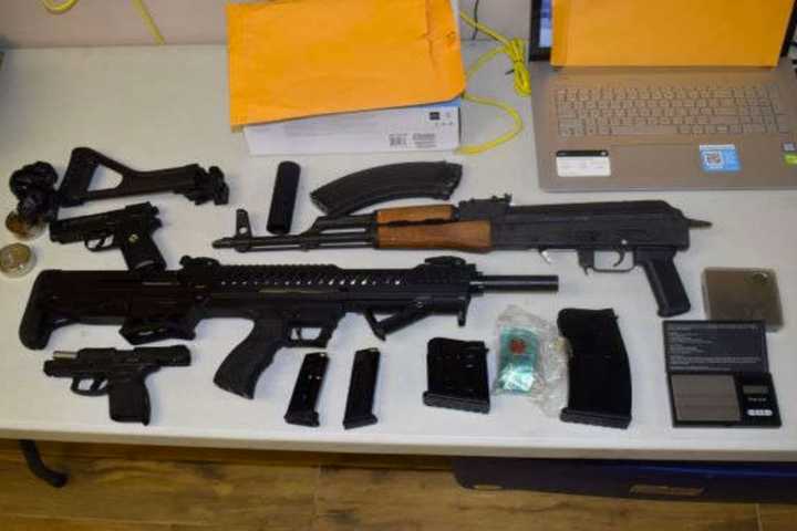 DA: 2 Arrested, Guns Seized During Search Of Darby Borough Home