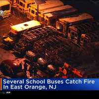 Multiple School Buses Destroyed By Fire In East Orange: Reports