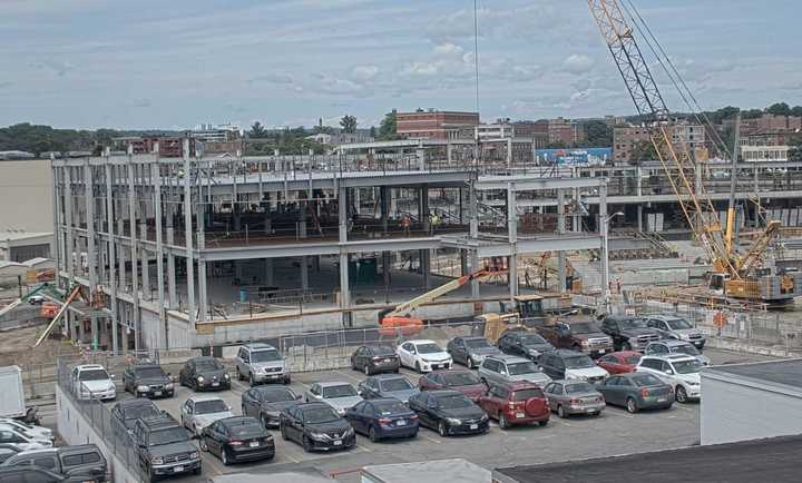 Pictured here is the most recent photo of the Canal District redesign. With heavy construction all around, here&#x27;s how to drive through Worcester&#x27;s Canal District this week.