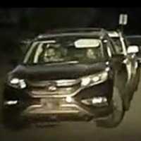 <p>Photos from surveillance cameras show a suspect and, possibly, the get-away car.</p>