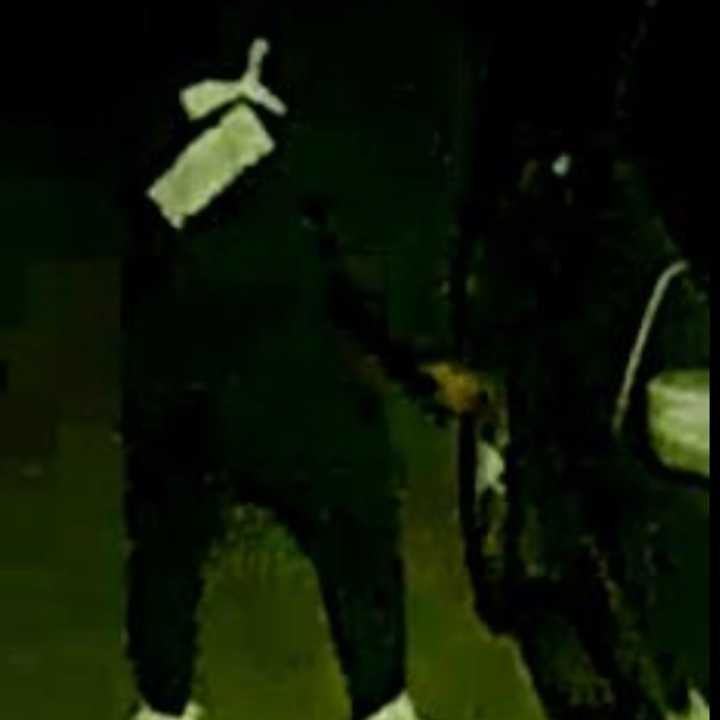 Photos from surveillance cameras show a suspect and, possibly, the get-away car.