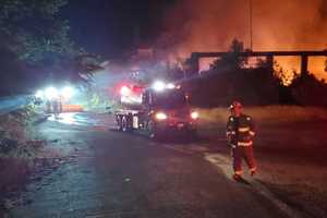 Reward Offered For Info Leading To Cause of Raging Russell Paper Mill Fire