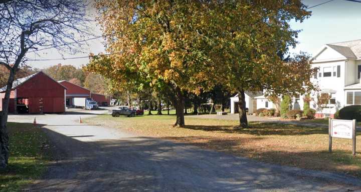 A Western Massachusetts potato farmer is seeking to grow buds as well as spuds. Pictured here is the Smiarowski Farm on Main Street in Hatfield.