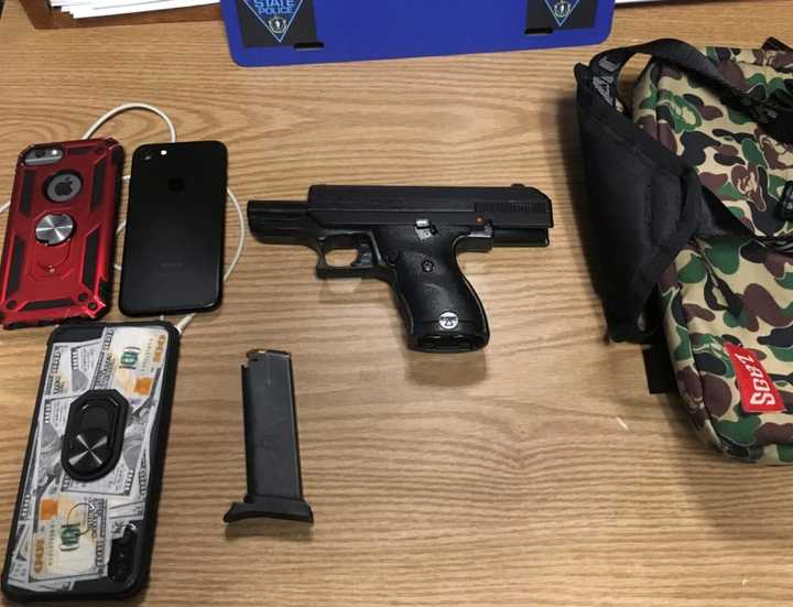 A revoked motor vehicle registration tipped off police suspicion that led to an arrest as well as the confiscation of a firearm.