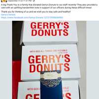 <p>Tasty displays of gratitude toward the police are becoming more common.</p>