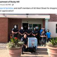 <p>Tasty displays of gratitude toward the police are becoming more common.</p>