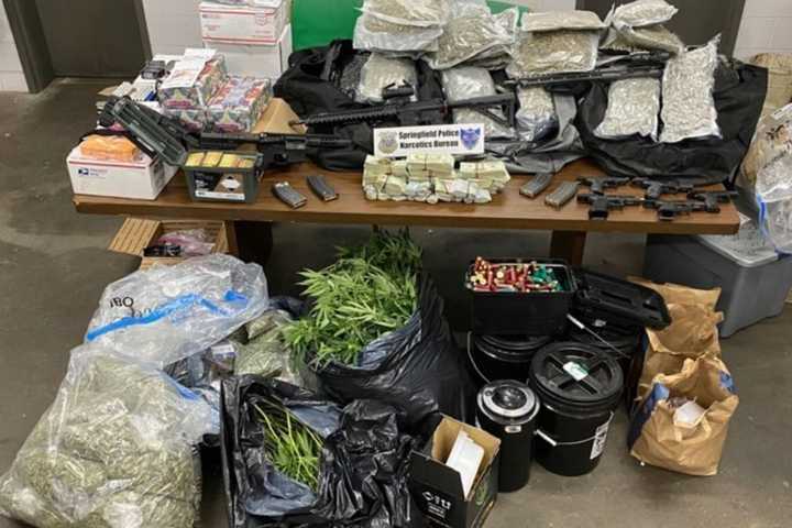 Fire Reveals Pounds Of Marijuana, Gun Stash, THC Cartridges In Illegal Grow House