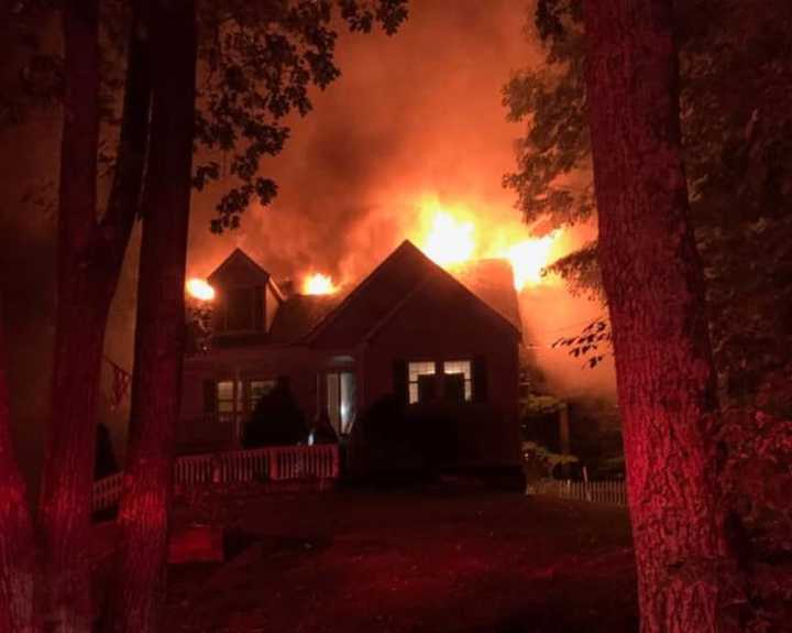 It took 8 fire departments to put out a raging house fire over the weekend.