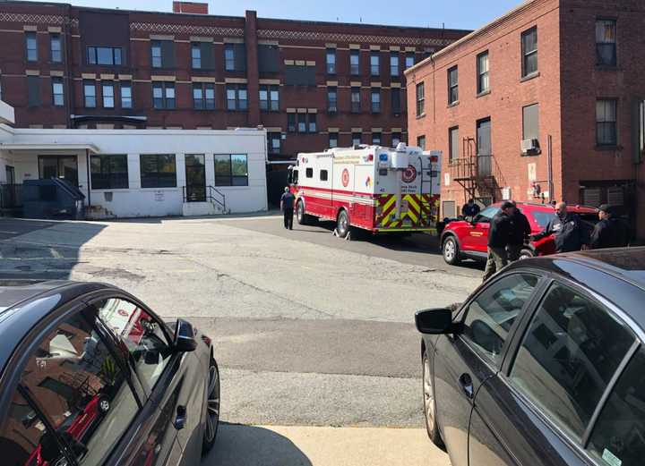 A federal terrorism task force is investigating a white powder that was mailed to a Western Massachusetts hospital.