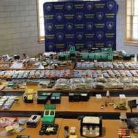 <p>Sudbury Police seized this contraband</p>