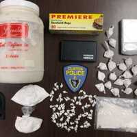 <p>Drugs seized during Oct. 3 bust</p>