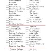 <p>Amherst Pledge Checklist</p>