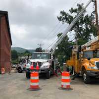 <p>This photo of the Ferry Street construction site was taken in July.</p>