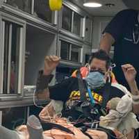 <p>Damn Yankees Chef Daviau is keeping his spirits up while battling COVID-19</p>