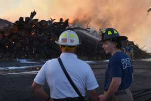 Landfill Fire That Burned For Four Days Is Extinguished