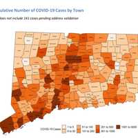 <p>Daily COVID-19 positive test cases on Wednesday, Oct. 21, reported by the CT Governor&#x27;s Office</p>