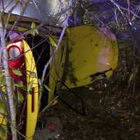 <p>Emergency personnel responded to a rollover accident on I-190 Thursday, Oct. 22, morning.</p>