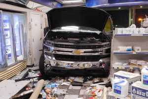 Truck Barrels Into Convenience Store