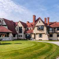 <p>Elm Court, a former summer home of the Vanderbilt family, is on the market for $12.5 million.</p>