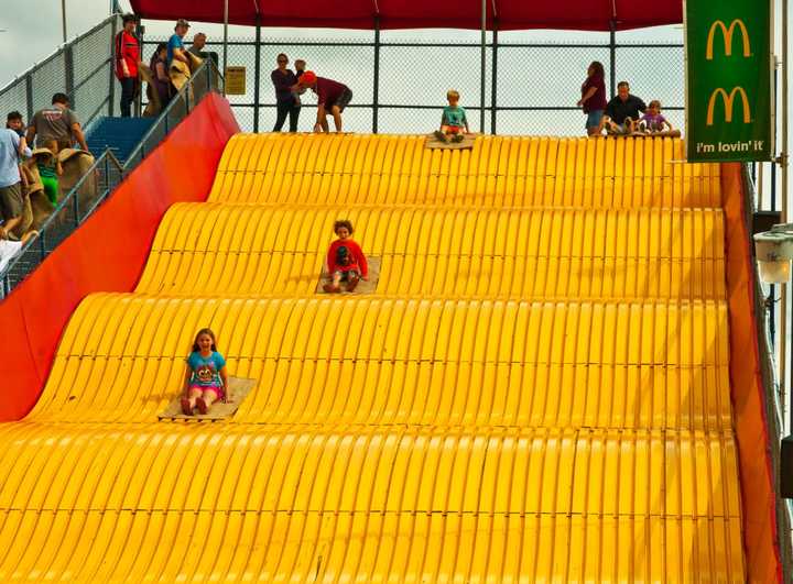 The big slide at the Big E