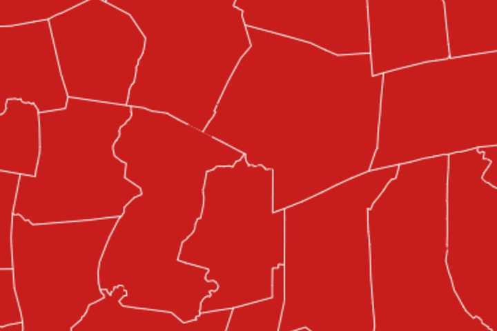 COVID-19: Connecticut Goes Red; Only 22 Communities Didn't Make The Red List This Week