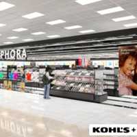 <p>Artist rendering of the Sephora at Kohl&#x27;s beauty boutiques inside the department stores</p>