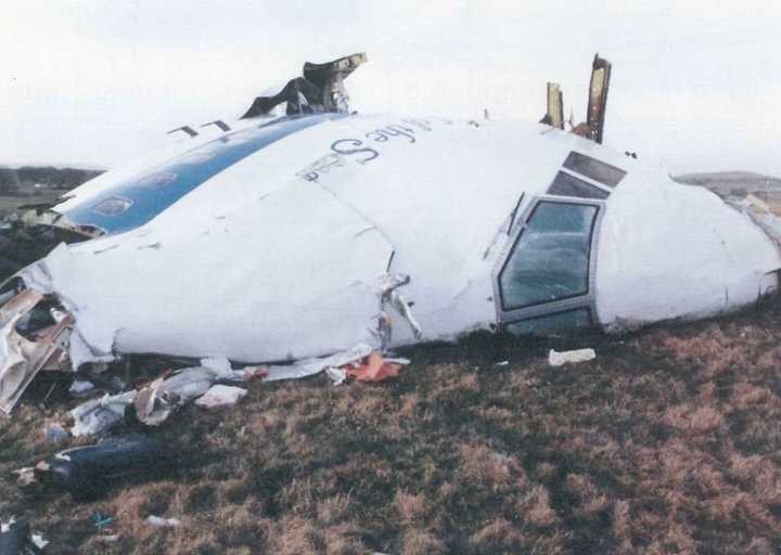 Pan Am Flight 103 wreckage