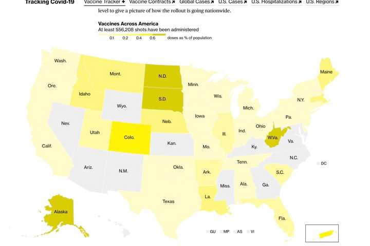 How Many Have Been Vaccinated In Your State? COVID-19 Vaccination Tracker