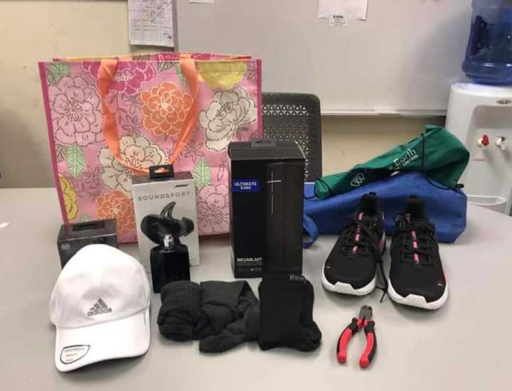 Allegedly stolen merchandise confiscated by Millbury Police, Tuesday, Dec. 29