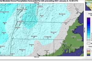 How Much Snow Did You Get? Regional Snowfall Totals, Monday, Jan. 4