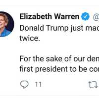 <p>Sen. Elizabeth Warren</p>