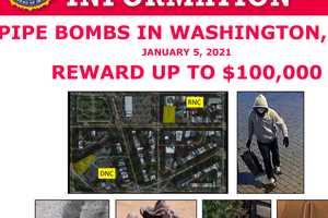 FBI Offering $100K Reward For Info On Person/Persons Who Placed Pipe Bombs Near Capitol