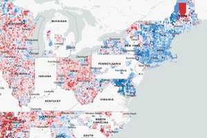 Extremely Detailed Map Reveals Who Your Community Voted For In 2020 Presidential Race