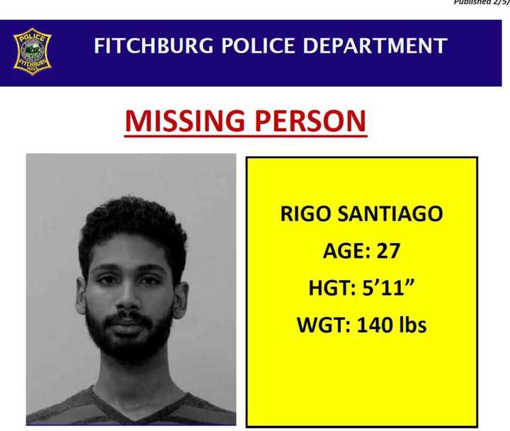 Rigo Santiago is missing