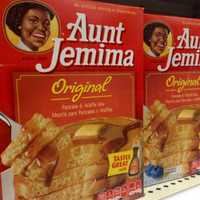 <p>Aunt Jemima pancake mix</p>