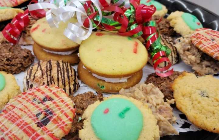 Holiday cookie platter from Dad&#x27;s Keto Kitchen