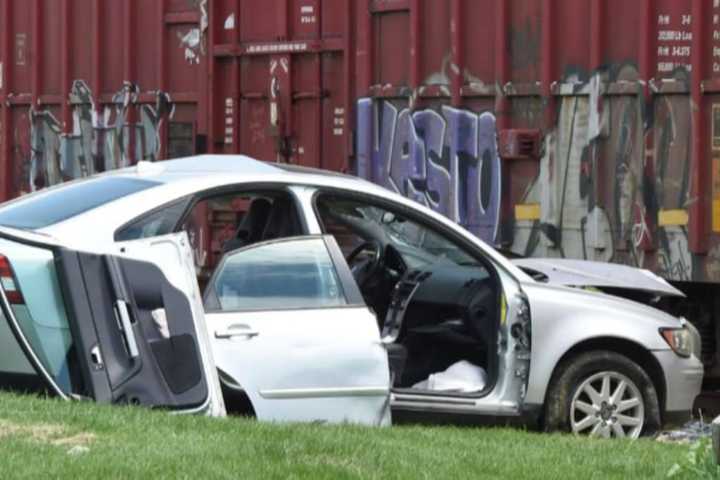 Driver Survives Train Crash In Lancaster County