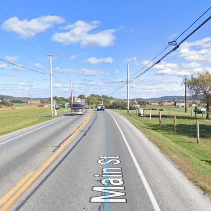 2500 block of Main Street in Caernarvon Township, Lancaster County.