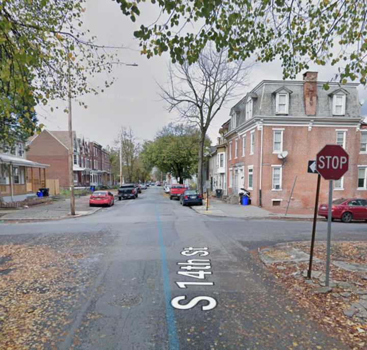 1400 block of Swatara Street at the intersection of South 14th Street in Harrisburg.