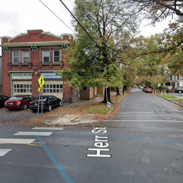 The intersection of North 15th and Here streets.