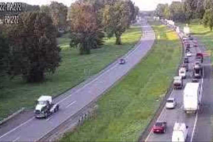 Tractor-Trailer Crash Caused Major Backup On RT 222