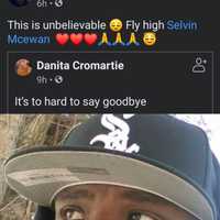 <p>Kristy Filomeno and Danita Cromartie&#x27;s Facebook posts on SoLo&#x27;s passing.</p>