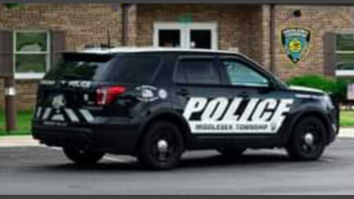 Middlesex Township police vehicle.