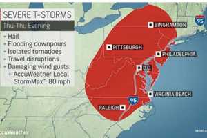 Severe Storms With Damaging Winds, Large Hail, Possible Tornadoes Will Sweep Through Region