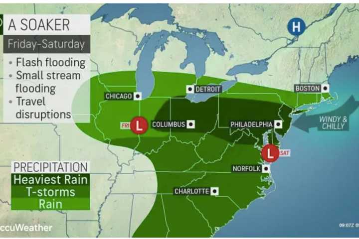 Rain, Gusty Winds Will Sweep Through Region: Here's Latest Outlook For Mother's Day