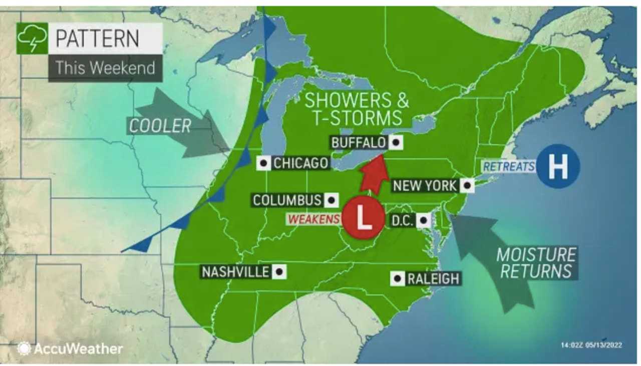 Unsettled Stretch Will See Strong Storm System With Damaging Winds ...