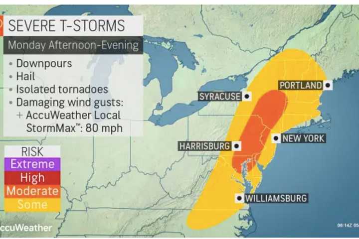 Here's Time Frame For Storm System With Damaging Winds, Possible Hail, Tornadoes